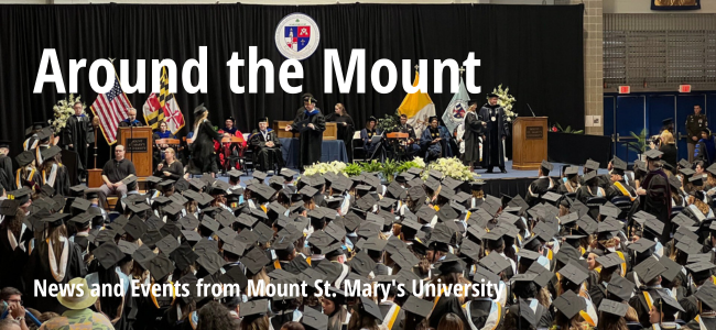Around the Mount - news and events from Mount St. Mary's University - graduates at commencement