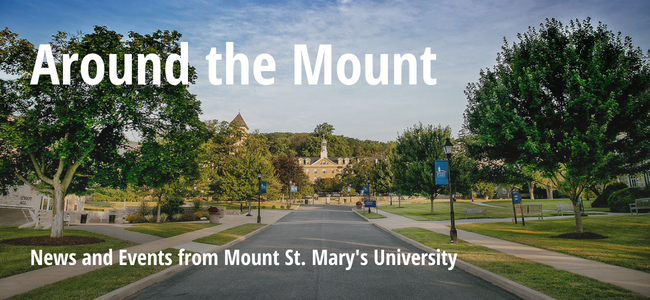 Around the Mount - news and events from Mount St. Mary's University - view of university way