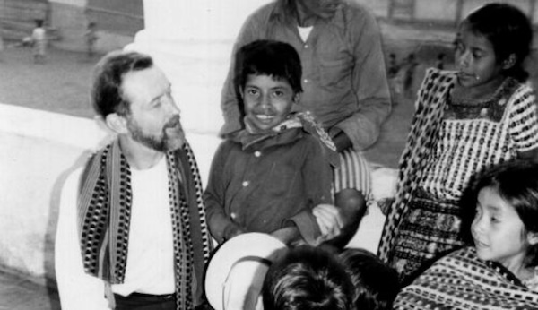 blessed stanley rother with parishioners