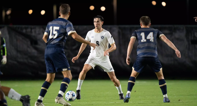 Jake Kehoe scores two goals against Navy