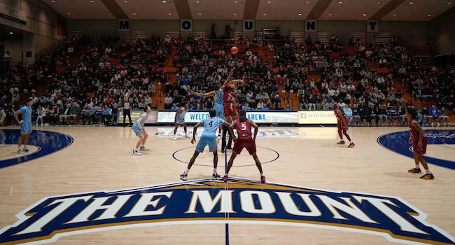 men's basketball opening tip