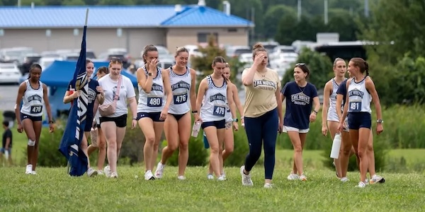 msmu women's cross country team in fall 2026