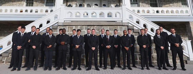 new seminarians with fr. romano in 2025
